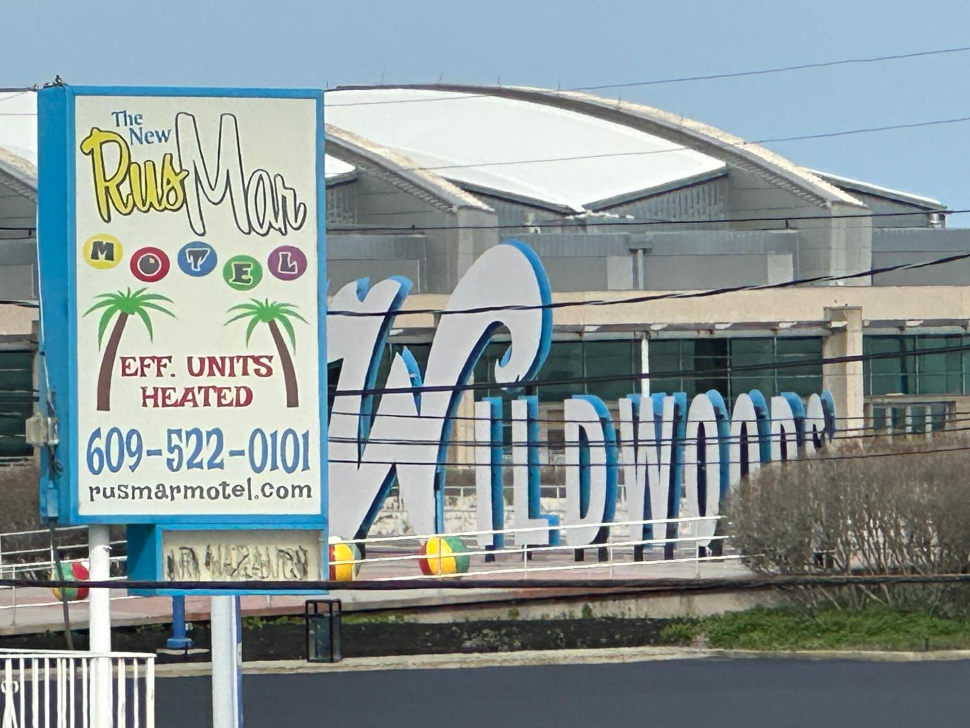 Rus Mar Motel Wildwood Beach & Boardwalk Exteriör bild